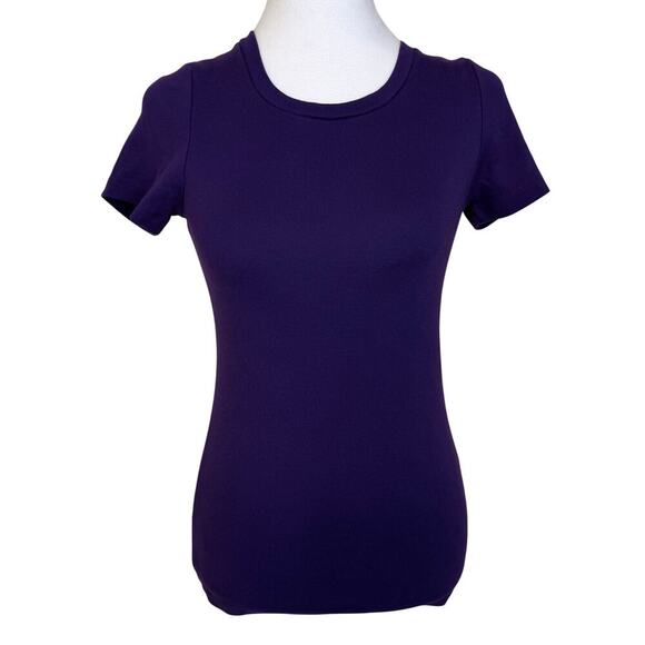 J. Crew 3 Top Bundle Medium Tees Ruffles, Henley, Perfect Fit VGUC Y2K - Picture 3 of 14